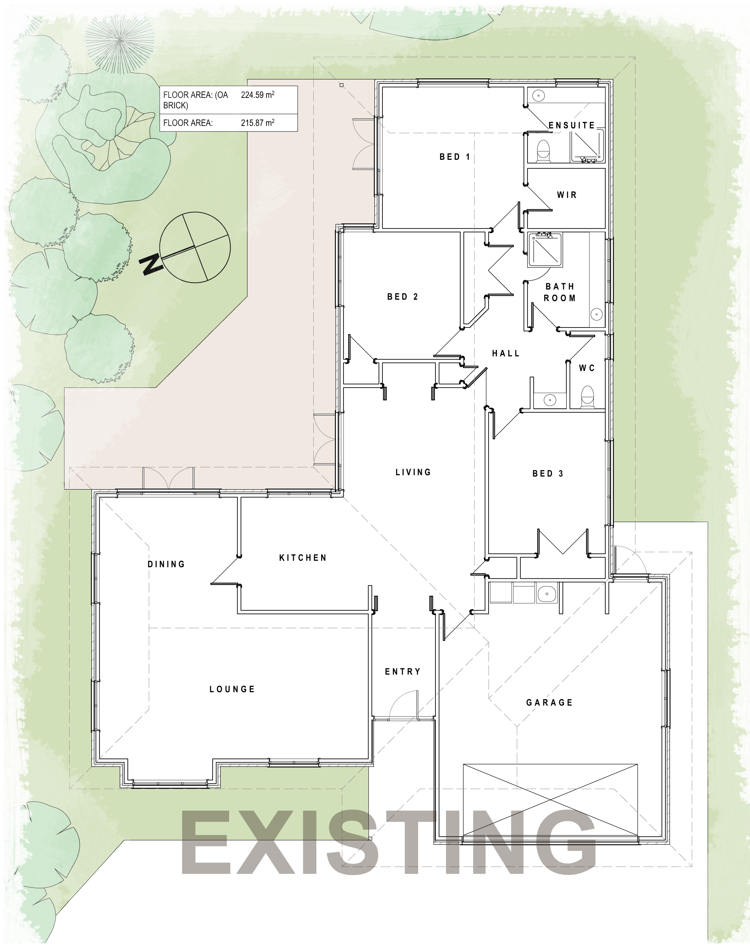 Shalier-Dalton Road existing design