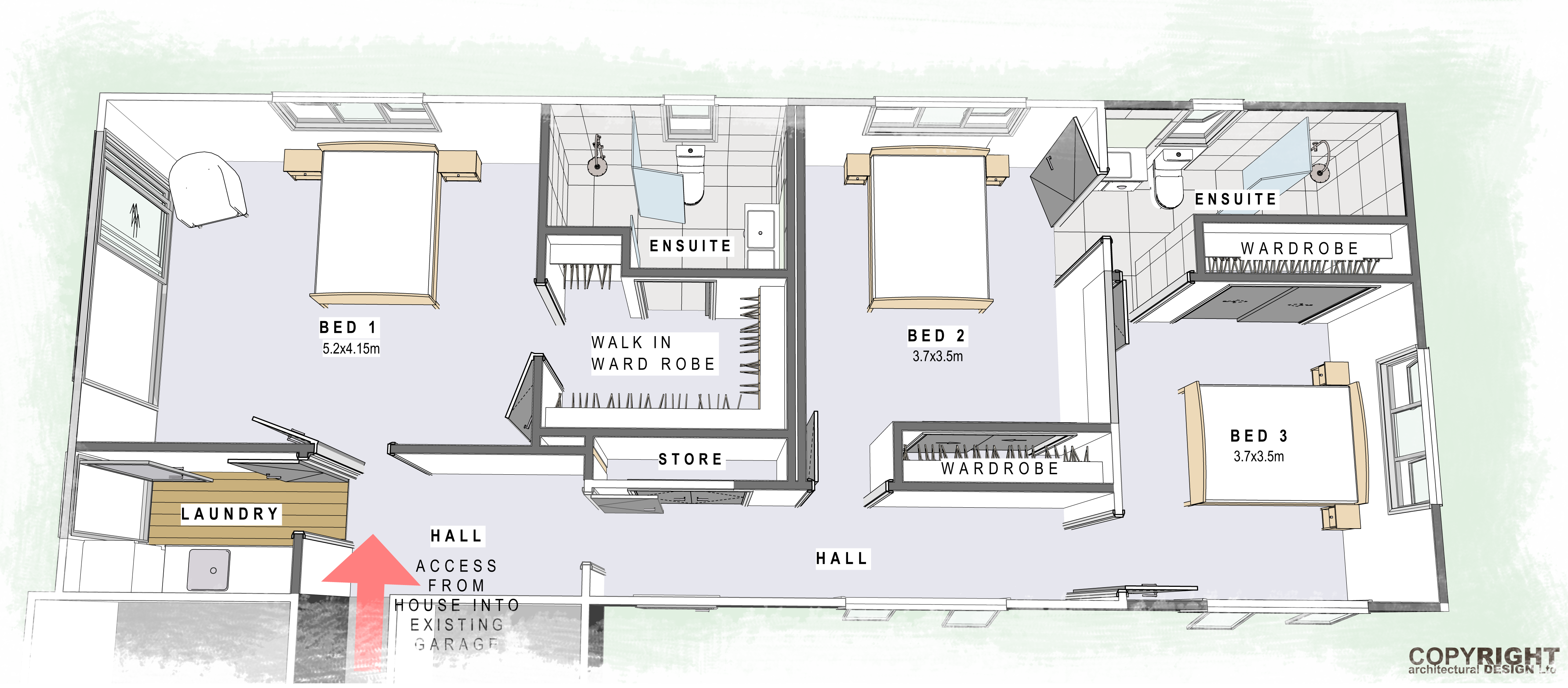 Pencarrow Road Renovation design imagery